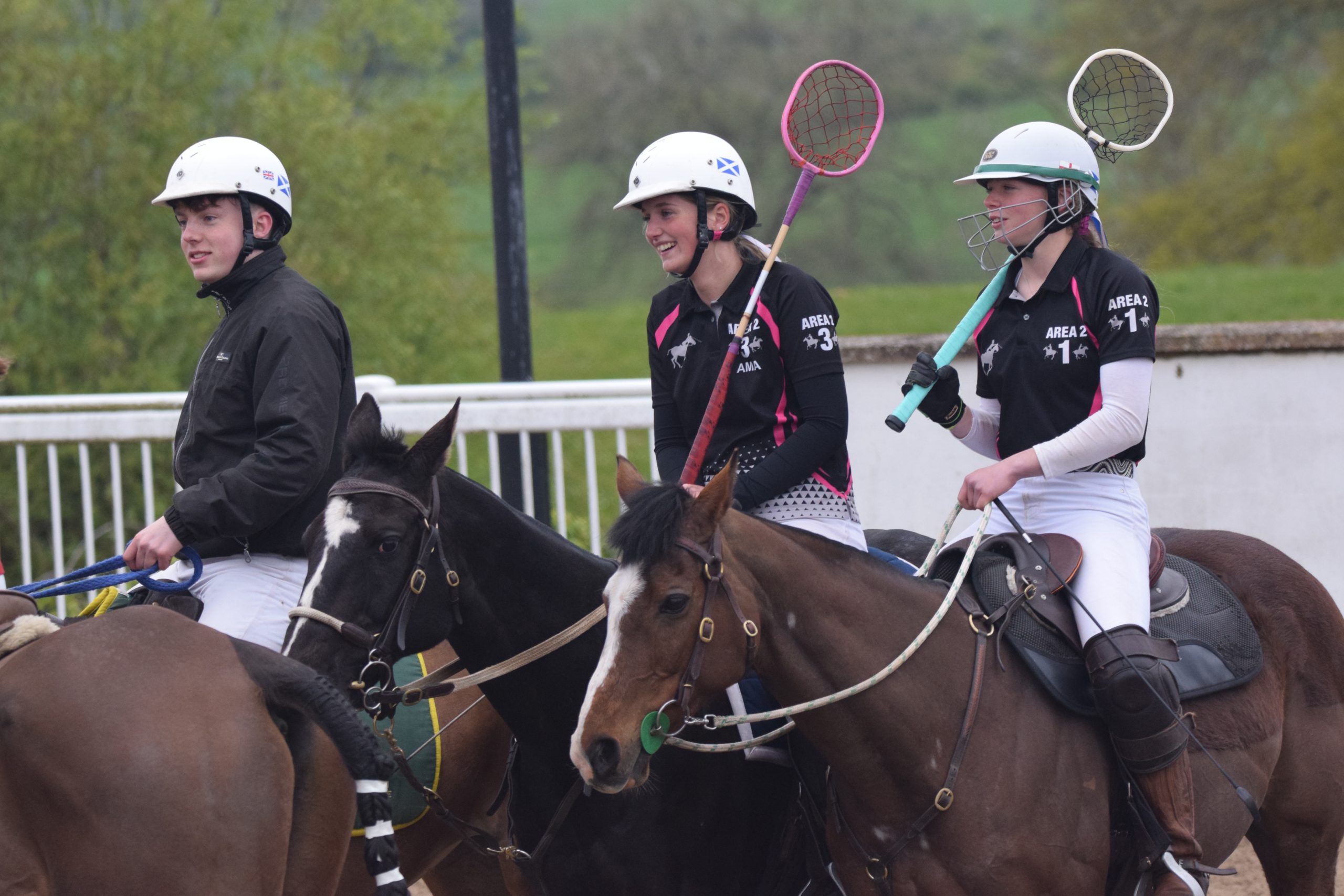 Polocrosse Arena Challenge sees showers, sunshine and smiles